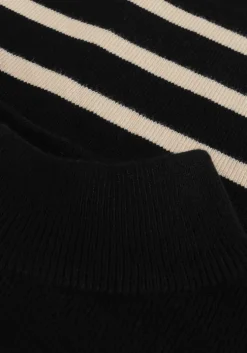 zwarte object trui objromia l/s long knit pullover