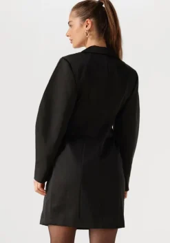 zwarte omoda atelier mini jurk x iris - irma