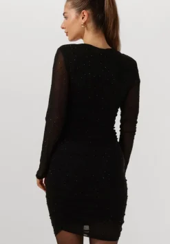 zwarte omoda atelier mini jurk x iris - ida