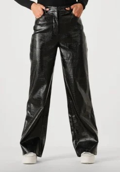 zwarte omoda atelier wijde broek x nina - laav