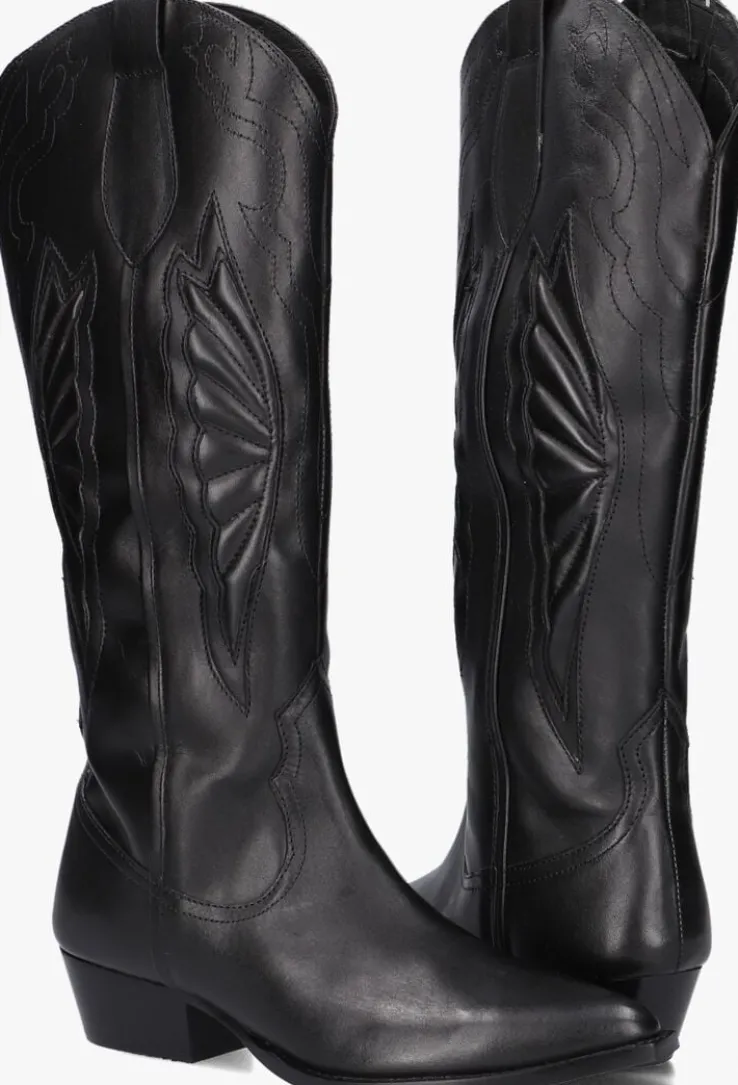 zwarte omoda cowboylaarzen lpmoco-33