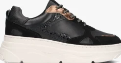zwarte omoda lage sneakers jana