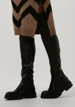 zwarte omoda overknee laarzen c2831x30