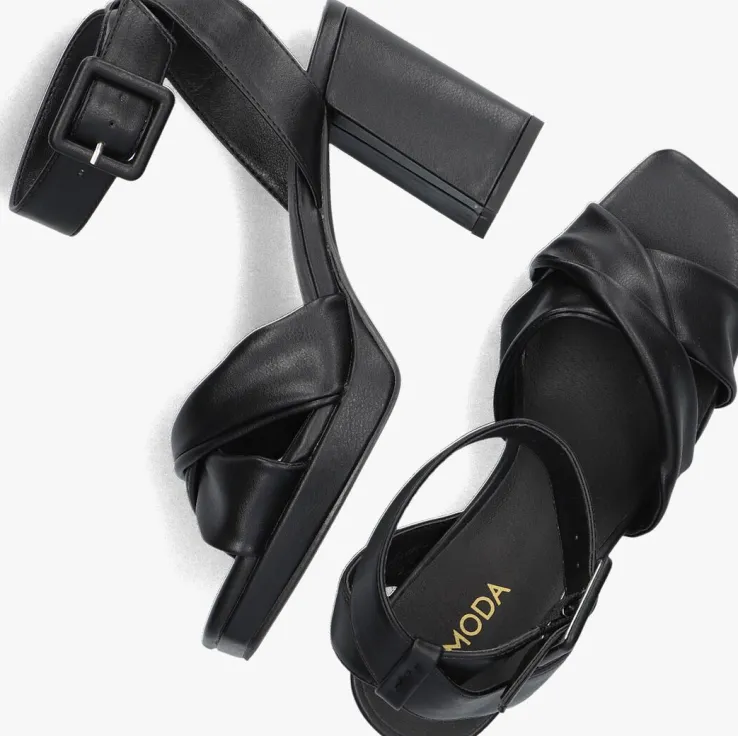 zwarte omoda sandalen s0808