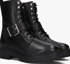 zwarte omoda veterboots luna-42