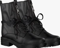 zwarte omoda veterboots r10881