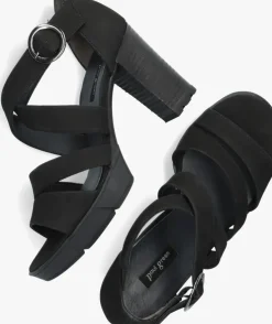 zwarte paul green sandalen 7942