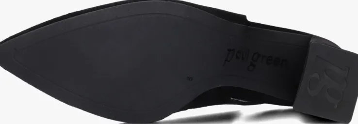 zwarte paul green slingbacks 6101