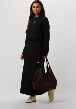 zwarte penn & ink maxirok 540 skirt