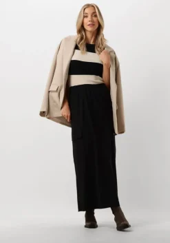 zwarte penn & ink maxirok 540 skirt