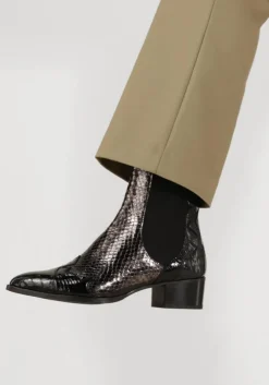 zwarte pertini enkellaarsjes 30961