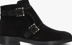 zwarte pertini enkellaarsjes 13476