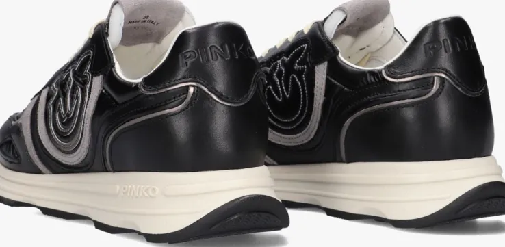 zwarte pinko lage sneakers zoe 01