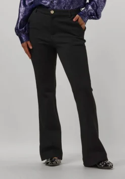 POM AMSTERDAM e pantalon pants - liv black>DAMES Broeken