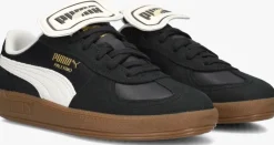 zwarte puma lage sneakers palermo premium