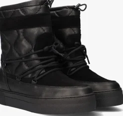 zwarte red-rag snowboots 74654