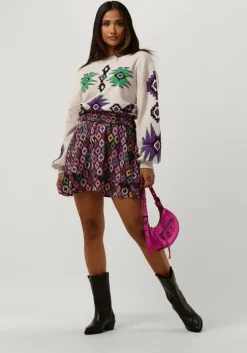 zwarte refined department minirok lisa