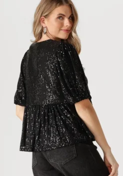 zwarte refined department top silva