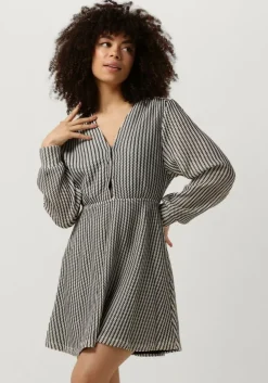 zwarte refined department mini jurk sheida