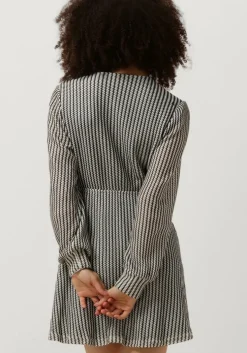 zwarte refined department mini jurk sheida