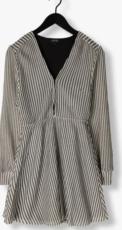 zwarte refined department mini jurk sheida