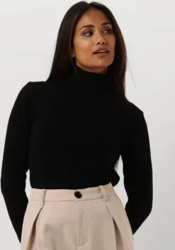 zwarte resort finest coltrui basic turtleneck