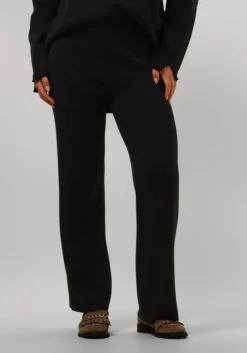 zwarte resort finest pantalon knitted pants