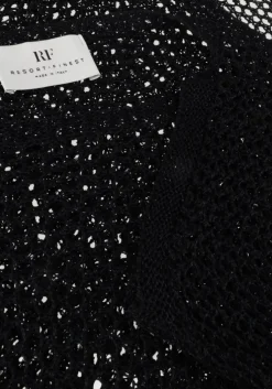zwarte resort finest trui crochet sweater