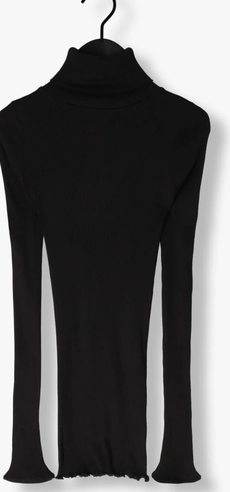 ROSEMUNDE e coltrui silk t-shirt w/ roller neck>DAMES Truien & Vesten