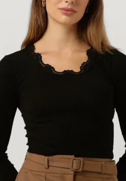 ROSEMUNDE e top babette silk t-shirt lace><noscript><img width=