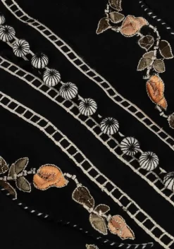 zwarte scarlett poppies mini jurk fiucci short dress