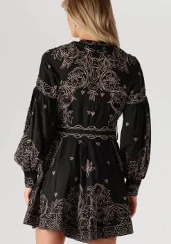 SCARLETT POPPIES e mini jurk berite short dress><noscript><img width=