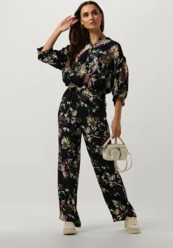 zwarte scotch & soda blouses elbow sleeve easy popover