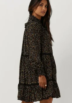 SCOTCH & SODA e mini jurk smocked and tiered long sleeved dress><noscript><img width=