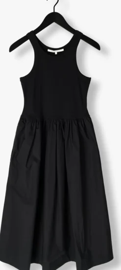 zwarte second female maxi jurk nulana dress