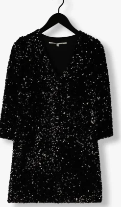 zwarte second female mini jurk winternalia dress