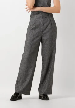 zwarte second female pantalon waleria trousers
