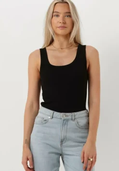 zwarte second female top ambra tanktop