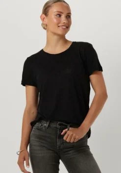 SECOND FEMALE e t-shirt peony o neck tee>DAMES Tops & T-Shirts