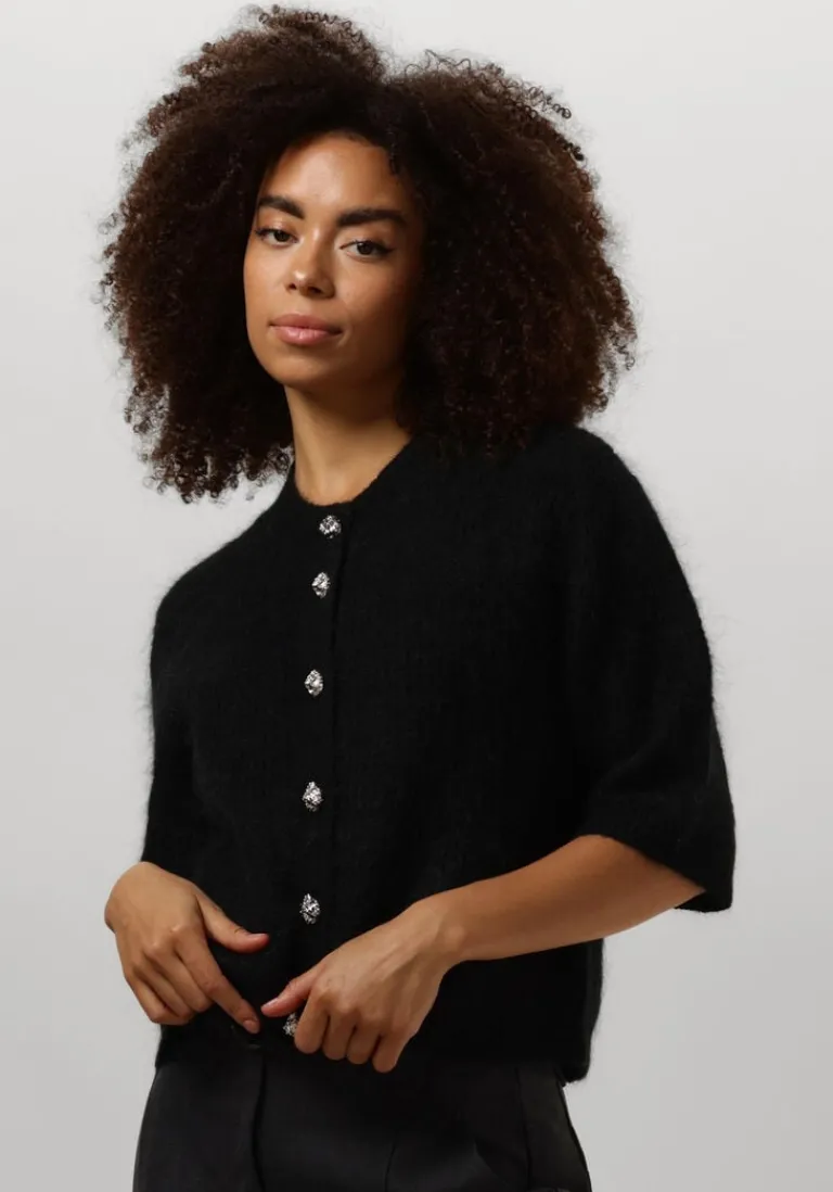 SECOND FEMALE e vest andria knit cardigan>DAMES Truien & Vesten