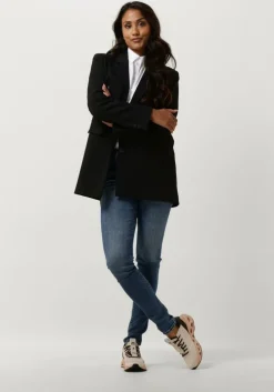 zwarte selected femme blazer slfrita ls relaxed blazer fd