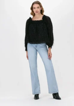 zwarte selected femme blouses slfantea ls top g