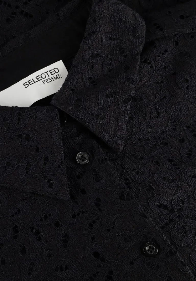 SELECTED FEMME e blouses slfkarola 2/4 oversize lace shirt>DAMES Co-Ord Sets|Blouses