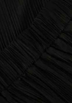 zwarte selected femme maxirok slfsimsa midi plisse skirt