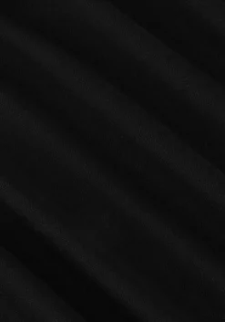 zwarte selected femme maxi jurk slfessential ss pocket ankle dress