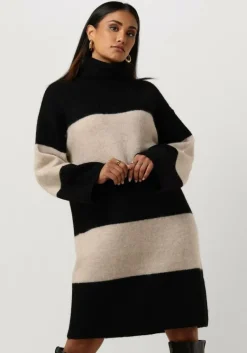 SELECTED FEMME e mini jurk slfalva ls knit high neck dress>DAMES Jurken