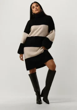 SELECTED FEMME e mini jurk slfalva ls knit high neck dress>DAMES Jurken