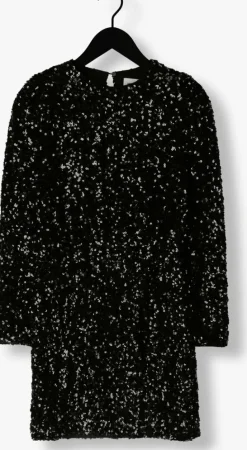 SELECTED FEMME e mini jurk slfcolyn ls short sequins dress><noscript><img width=