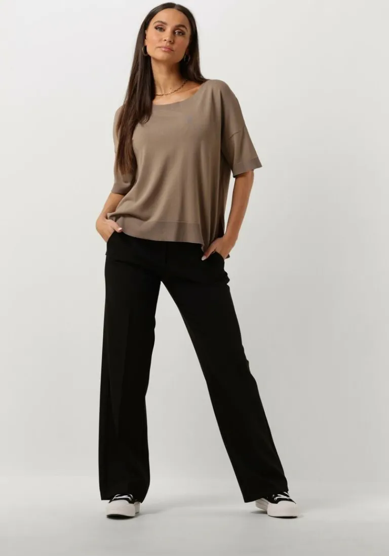 SELECTED FEMME e pantalon slfrita mw wide pant fd>DAMES Broeken