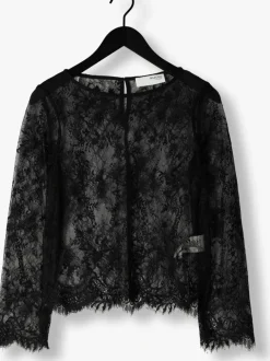 SELECTED FEMME e tops & t-shirts slfdaphne ls lace top><noscript><img width=